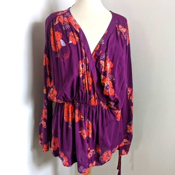 NWT free people tuscan dreams plum L - Picture 6 of 17